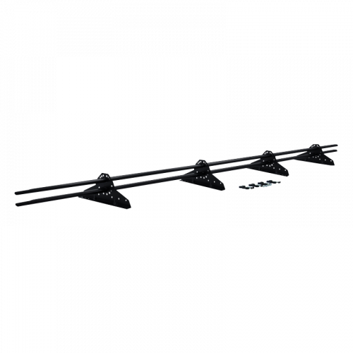 Снегозадержатель универсальный Grand Line RAL9005 для металлочерепицы сечение овальное 42x21 мм 3000 мм