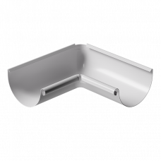 Угол желоба внутренний 90° Docke STAL PREMIUM D125 RAL9010 Пломбир