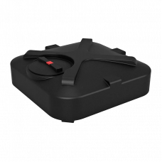 Бак для душа Rostok с лейкой 250 л. Черный