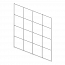 Сетка сварная Каскад Zn ячейка 50x50 1800 мм x 15 м