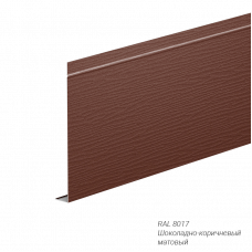 L-профиль 200 мм AquaSystem 0,5 мм покрытие GreenCoat Pural Matt BT заказной цвет 2000 мм