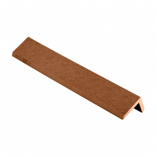 Профиль угловой CM Decking BARK ДПК мелкий вельвет Тик, 50x38 2000 мм