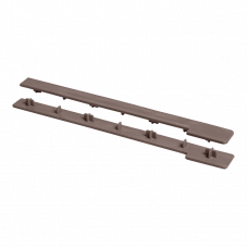 Заглушка ступени CM Decking NATUR/VINTAGE пластик Венге, 345x35 мм 2 шт.