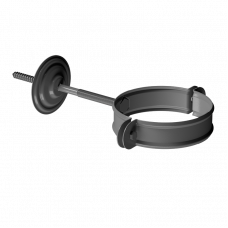 Хомут трубы Docke STAL PREMIUM D90 RAL7024 Графит