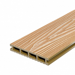 Террасная доска Decking Urban ДПК Медовый клен, 3000x150x24 мм