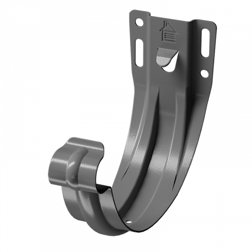 Кронштейн желоба карнизный Docke STAL PREMIUM D125 RAL7024 Графит 65 мм