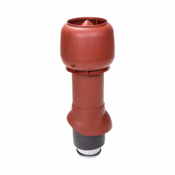 Вентиляционный выход P 125/IS/500 Vilpe RR29 / RAL3009 Красный изолированный