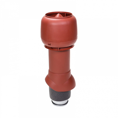 Вентиляционный выход P 125/IS/500 Vilpe RR29 / RAL3009 Красный изолированный