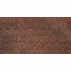 Гибкая черепица Tegola ASSISI Terracotta 2,9 м²