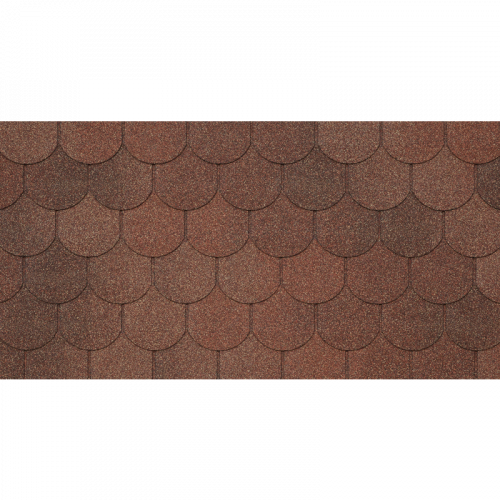 Гибкая черепица Tegola ASSISI Terracotta 2,9 м²
