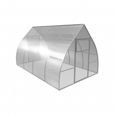 Теплица Купольная 4x3 м, каркас 25x25 мм, оцинков.