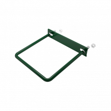 Хомут с ответной планкой Каскад Zn + ППК RAL6005 40x40 мм