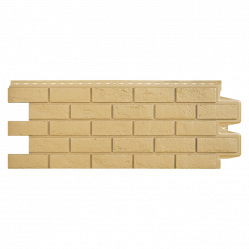 Фасадная панель Grand Line Состаренный кирпич Classic Песочный