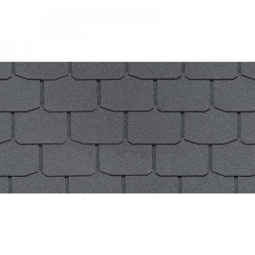 Гибкая черепица Docke PIE STANDARD Крона Серый 3,1 м²