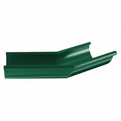 Угол желоба внешний 135° AquaSystem D125 RAL6005