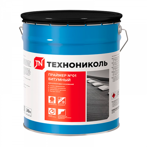 Праймер ТехноНИКОЛЬ ТН №01 Черный 20 л. 16 кг.