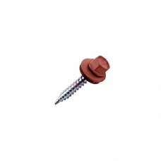 Саморезы кровельные 4,8*35 RR29 / RAL3009 250 шт.
