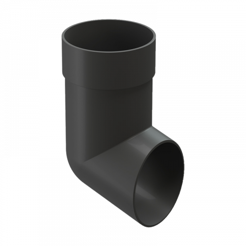 Колено сливное Docke PREMIUM D85 Графит RAL7024