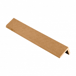 Профиль угловой CM Decking MIX ДПК мелкий вельвет Тик, 50x38 2000 мм