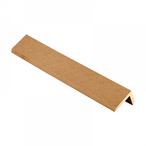 Профиль угловой CM Decking MIX ДПК мелкий вельвет Тик, 50x38 2000 мм