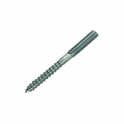 Крепеж для хомута к стене M6x120 Grand Line ПВХ Система 120/87 Zinc