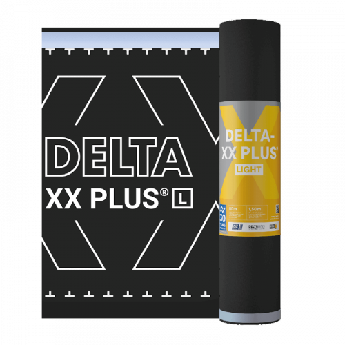Мембрана DELTA XX PLUS Light гидроизоляционная диффузионная 120 г/м² 75 м²