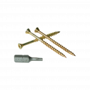 Саморезы CM Bord TORX 10 сталь оцинков., с битой 3,5*45 желтый 200 шт.