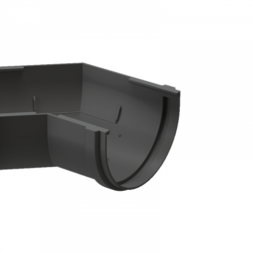 Угол желоба универсальный 135° Docke PREMIUM D120 Графит RAL7024