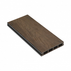 Террасная доска пустотелая CM Decking ROBUST ДПК Мербау, 3000x140x25 мм