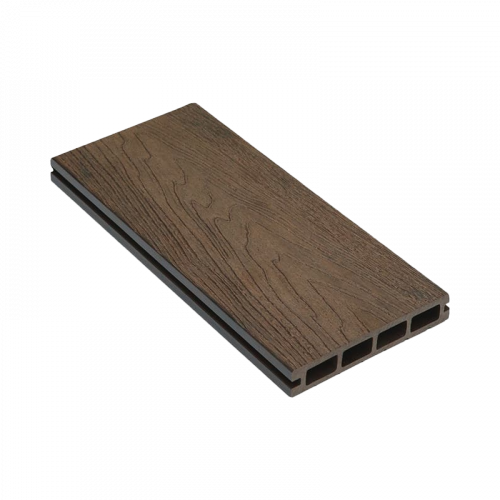 Террасная доска пустотелая CM Decking ROBUST ДПК Мербау, 3000x140x25 мм