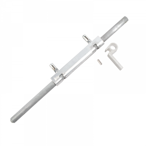 Фиксатор для распашных ворот (откр. внутрь/наружу) Каскад 3D Стандарт Zn