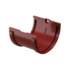 Соединитель желоба Docke STANDARD D120 Красный RAL3005