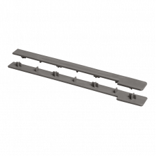 Заглушка ступени CM Decking VINTAGE пластик Эбен, 345x35 мм 2 шт.