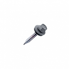 Саморезы кровельные 4,8*35 RR23 / RAL7024 250 шт.