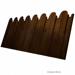 Профнастил Grand Line C10A/B 0,45 мм покрытие Colority® Print заказной цвет, фигурный
