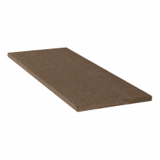 Подступенок универсальный CM Decking BARK/MIX/ROBUST ДПК натуральная древесина Мербау, 3000x150x9,5 мм