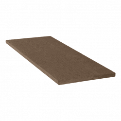 Подступенок универсальный CM Decking BARK/MIX/ROBUST ДПК натуральная древесина Мербау, 3000x150x9,5 мм