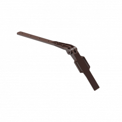 Крепление крюка желоба регулируемое Docke PREMIUM 120/85 Шоколад RAL8019 169/280 мм