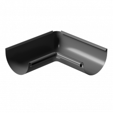 Угол желоба внутренний 90° Docke STAL PREMIUM D125 RAL7024 Графит
