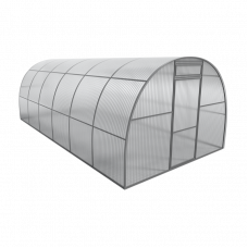 Теплица Сибирская Элит 6x3 м, с УФ-защитой, каркас 25x25 мм, оцинков.