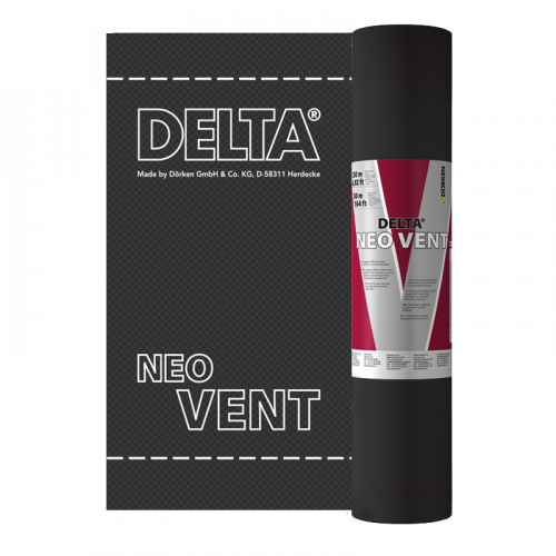 Мембрана DELTA NEO Vent гидроизоляционная диффузионная 135 г/м² 75 м²