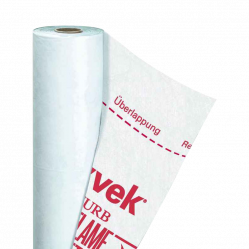 Мембрана Tyvek FireCurb Housewrap огнезащитная стеновая 68 г/м² 75 м²